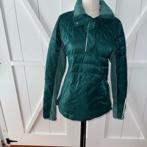 LuluWomen's Teal Quilted Jacket